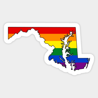 Maryland Pride! Sticker